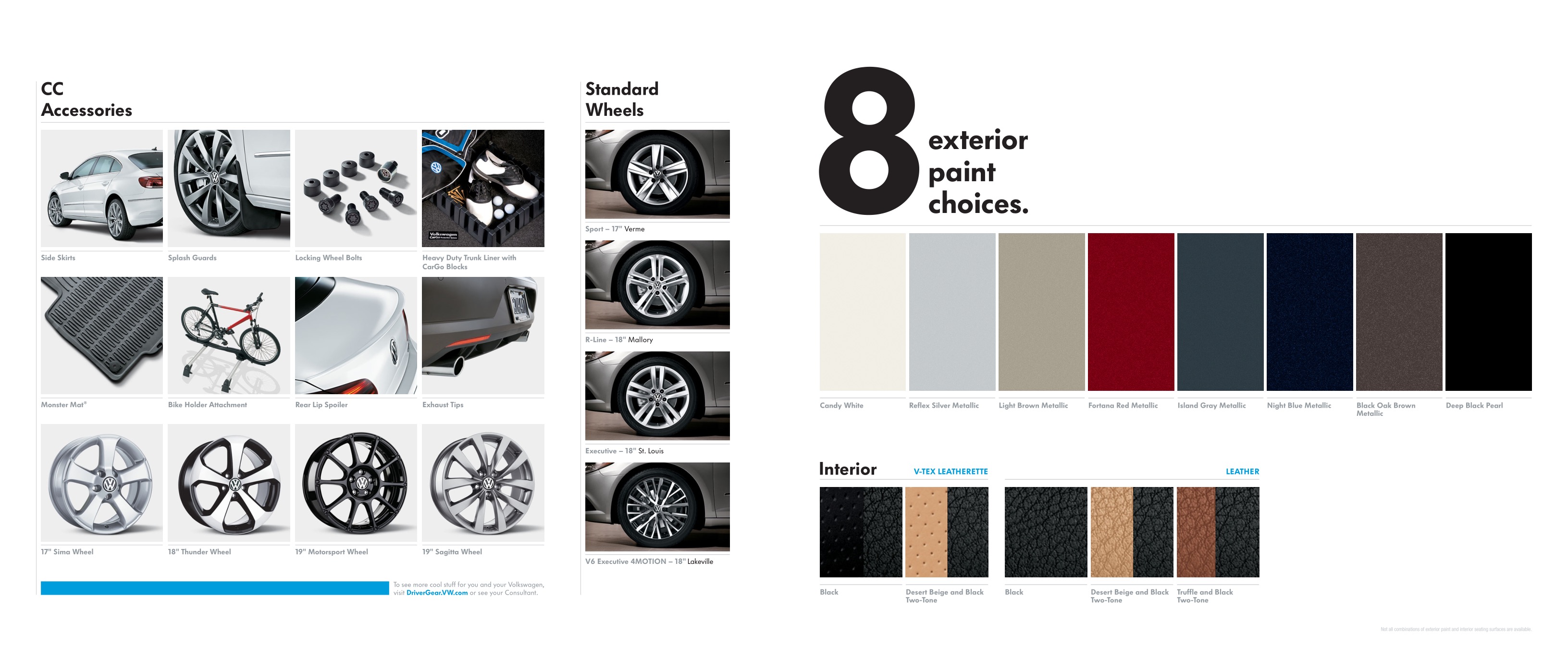 2014 VW CC Brochure Page 10